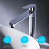 Mitigeur de lavabo Mitigeur Salle de Bain Robinet de lavabo, Chromé, taille L, FTA92000 AM.PM