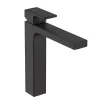 Mitigeur de lavabo noir mat Hansgrohe Vernis Shape