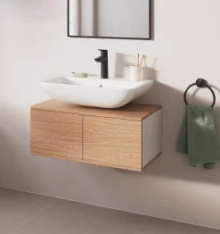 Mitigeur de lavabo taille M, noir, Grohe Start