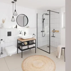 Mitigeur de lavabo taille M, noir, Grohe Start