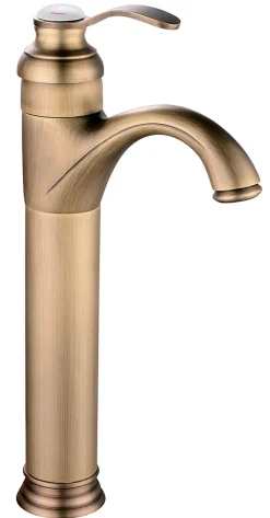 Mitigeur de lavabo vieux bronze Edouard Rousseau Byron