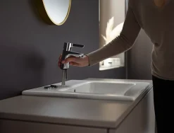Mitigeur de lavabo Waterforms Eco chromé Hansgrohe