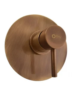 Mitigeur douche encastrable SEINA en laiton bronze 15 cm