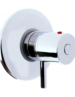 Mitigeur douche encastrable thermostatique en laiton chromé