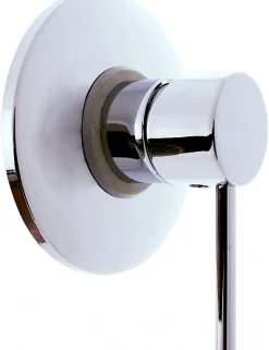 Mitigeur douche encastrable SEINA en laiton noir 15 cm
