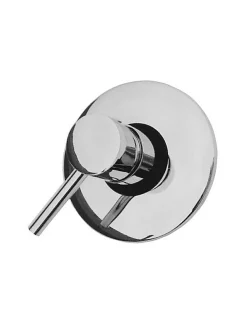 Mitigeur douche encastrable SEINA en laiton noir 15 cm