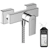 Mitigeur douche mécanique cartouche 2 vitesses HANSGROHE Vernis Shape chromé + nettoyant Briochin
