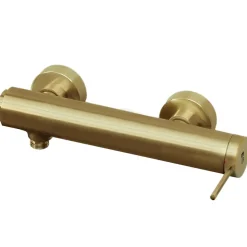 Mitigeur douche mécanique or brossé Essebagno Luisa
