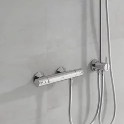 Mitigeur douche thermostatique GROHE Quickfix Precision Trend + microfibre