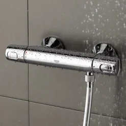 Mitigeur douche thermostatique GROHE Quickfix Precision Trend + microfibre