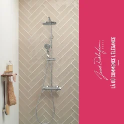 Mitigeur douche thermostatique JACOB DELAFON Simone chrome