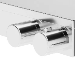 Mitigeur douche thermostatique chrome GoodHome Kolima