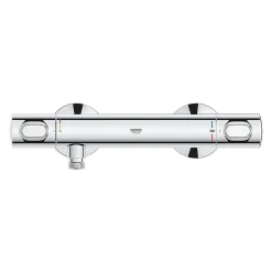 Mitigeur douche thermostatique GROHE Quickfix Precision Flow + nettoyant GrohClean