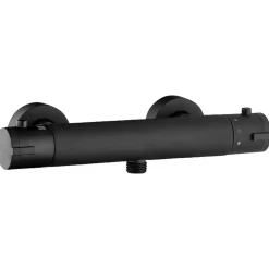Mitigeur douche thermostatique noir Essebagno Oneo