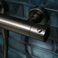 Mitigeur douche thermostatique gun métal Essebagno Luisa