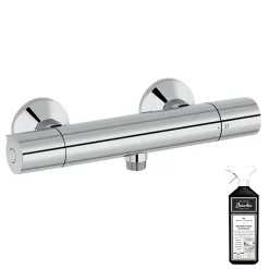 Mitigeur douche thermostatique JACOB DELAFON Simone chrome + nettoyant