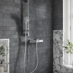 Mitigeur douche thermostatique VILLEROY ET BOCH Universal rectangle Chrome