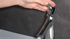 Mitigeur lavabo avec tirette et vidage Hansgrohe Talis S ComfortZone 100 surface chromé
