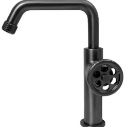Mitigeur lavabo bas gris gun métal Essebagno Indus