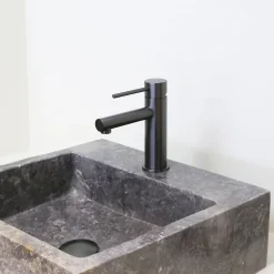 Mitigeur lavabo bas gun métal Essebagno Luisa