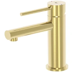 Mitigeur lavabo bas or brossé Essebagno Luisa
