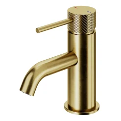 Mitigeur lavabo mécanique M, doré, GoodHome Owens
