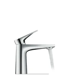 Mitigeur lavabo taille S DURAVIT Tulum Freshstart chromé sans tirette ni vidage