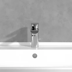Mitigeur lavabo VILLEROY ET BOCH Liberty S avec tirette Chrome