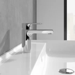 Mitigeur lavabo VILLEROY ET BOCH Liberty S avec tirette Chrome