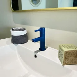 Mitigeur lave mains bleu Essebagno Luisa