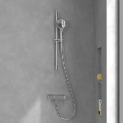 Mitigeur mécanique douche VILLEROY ET BOCH Architectura Square Chrome
