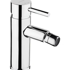 Mitigeur pour bidet à mousseur orientable SANINDUSA Alfa New Icone chromé livré avec fixation 2 flexibles