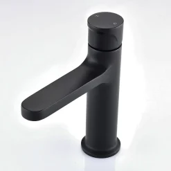 Mitigeur pour lavabo et vasque BERNSTEIN 8211 - Noir mat