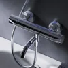 Mitigeur thermostatique bain/douche Robinet salle de bain, Chromé FTA50000 Hit AM.PM