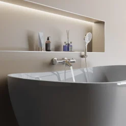 Mitigeur thermostatique de baignoire Schütte LONDON chromé