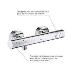 Mitigeur thermostatique Douche Precision Get