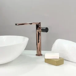 Mitigeur vasque Or rose - Syrma