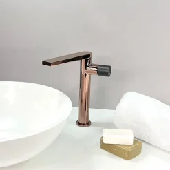 Mitigeur vasque Or rose - Syrma
