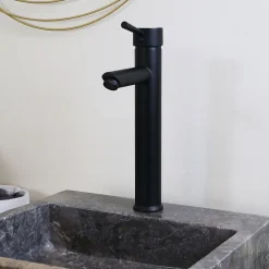 Mitigeur évier noir mat Essebagno Gift