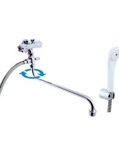 Mélangeur basse pression pour baignoire ou douche avec pommeau