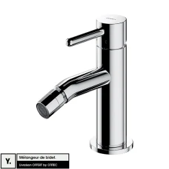 Mélangeur de bidet - Chrome - Y