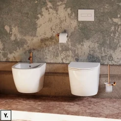 Mélangeur de bidet - Cuivre - Y