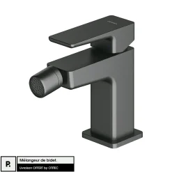 Mélangeur de bidet - Graphite - PARMA