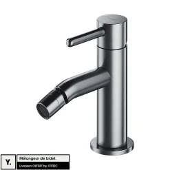 Mélangeur de bidet - Nickel - Y