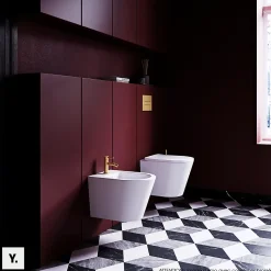 Mélangeur de bidet - Nickel - Y
