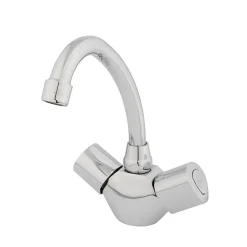Mélangeur de lavabo avec vidage TEMPO - GARIS - R02-13026EC