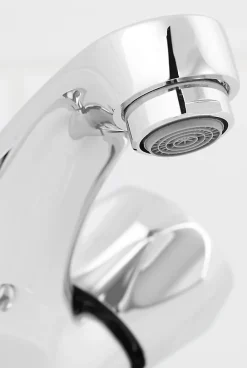 Mélangeur de lavabo chromé Calp GoodHome