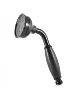 Mélangeur douche mural rétro MORAVA en laiton bronze noir-Bronze-Avec douchette à support fixe-Bronze-15 --150 --15