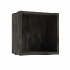 Naturel Etagère Naturel Stilla 30x30x20 cm noir (STILLAA03010)