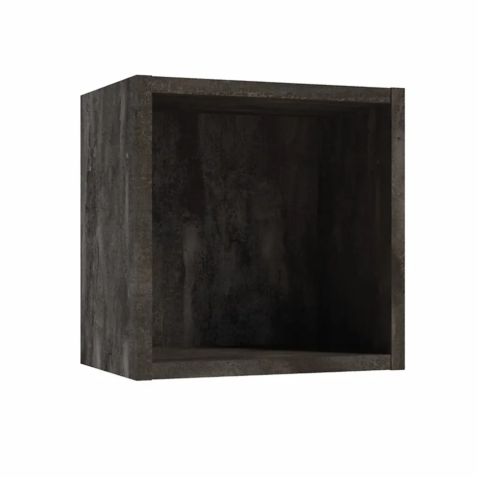Naturel Etagère Naturel Stilla 30x30x20 cm noir (STILLAA03010)